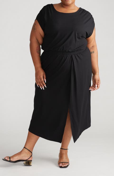 Havana Divine Liquid Jersey Dress (Plus)