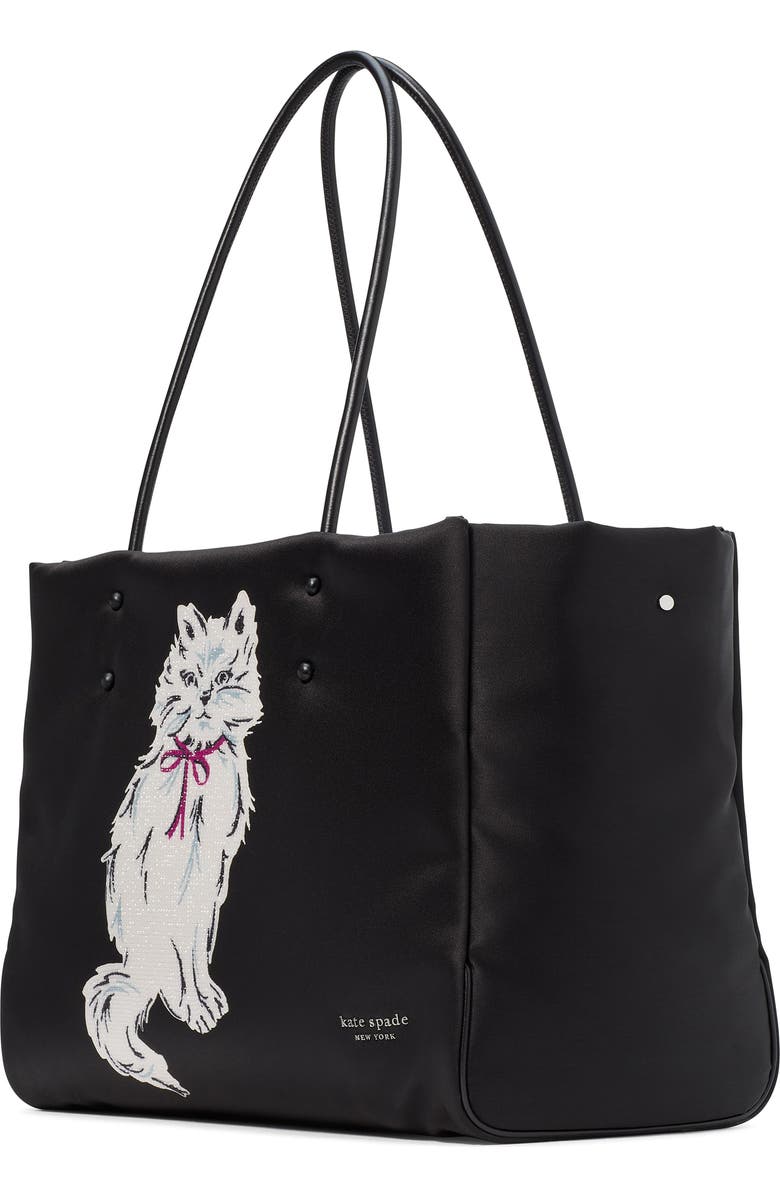 Kate Spade New York whiskers crystal leather tote, Alternate, color,