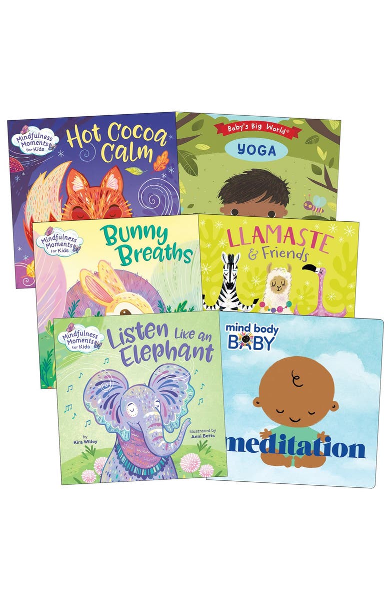 Kaplan Early Learning Company Toddler Peacefulness Books - Set of 6, Main, color, Multicolor