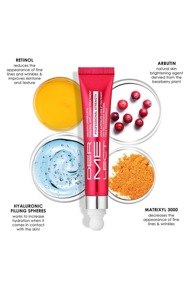 Dermelect SMOOTH UPPER LIP PROFESSIONAL Perioral Anti-Aging Treatment, Alternate, color, White
