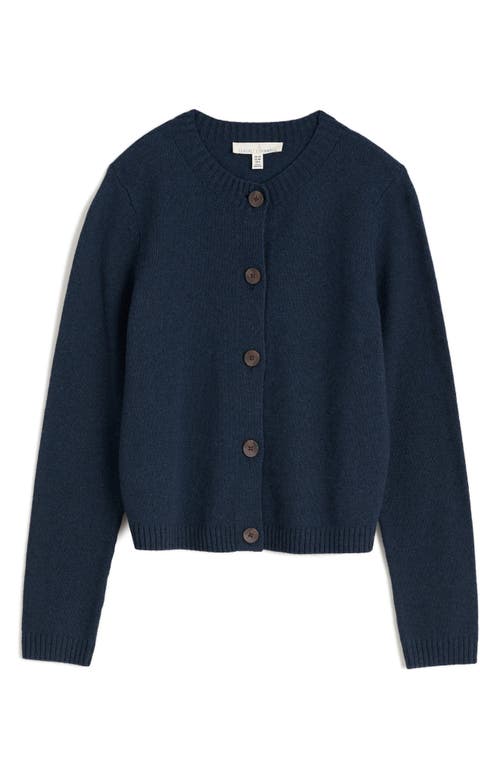 Seasalt Cornwall Tern Tide Merino Wool Blend Cardigan In Blue
