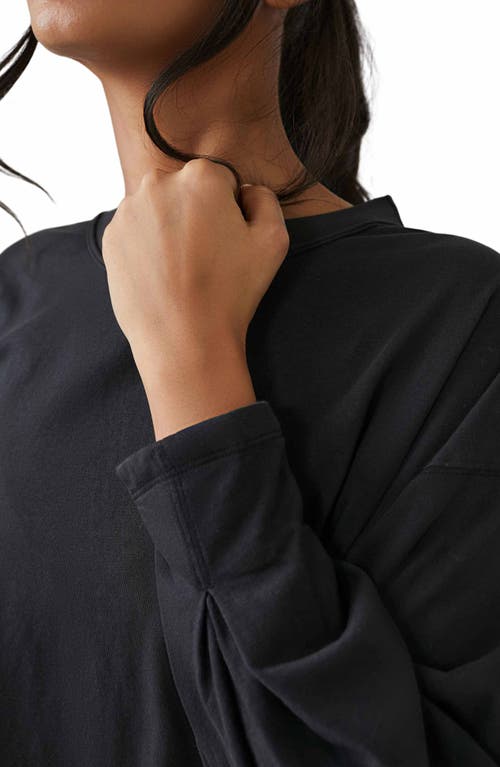 Free People Cotton Inspire Layer Top In Black