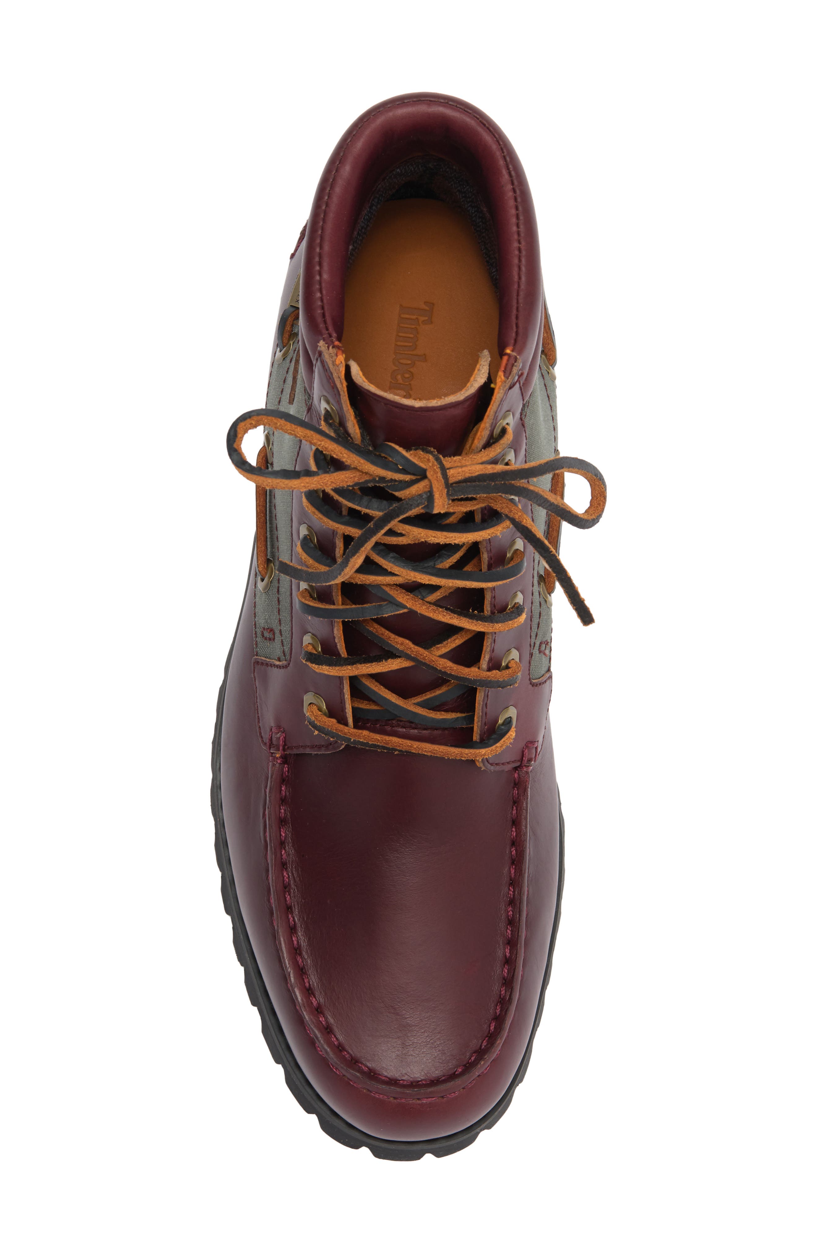 Timberland Britton Road Mid Gore-Tex<sup>®</sup> Waterproof Boot, Alternate, color, Dark Red F Grain