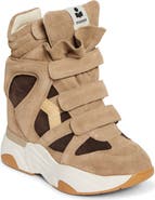 Isabel Marant Kids' Balskee High Top Wedge Sneaker