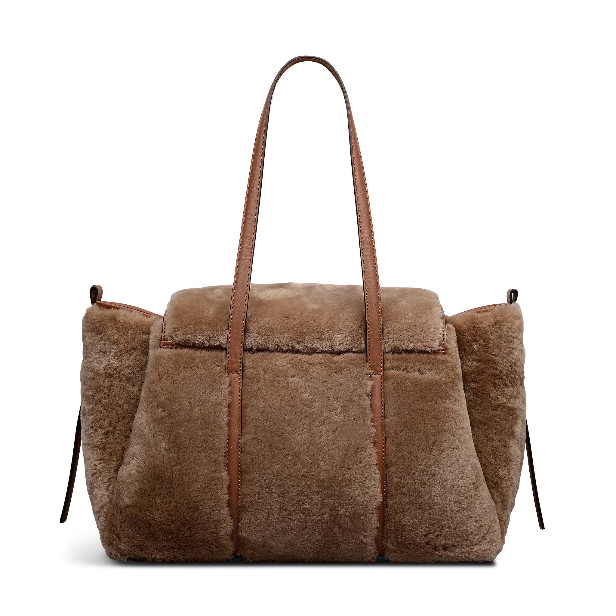 Radley The Chancery - Shearling Medium Flapover Shoulder Bag, Alternate, color, 