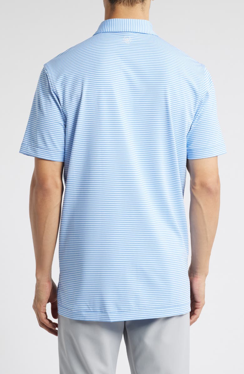 Peter Millar Linden Stripe Performance Jersey Polo, Alternate, color, 