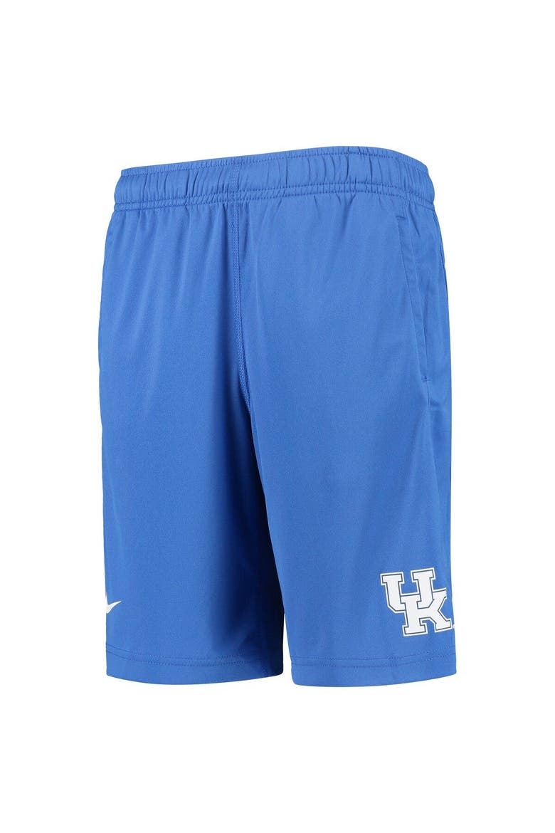 Youth Nike Royal Logo Fly Performance Shorts, Main, color, Royal