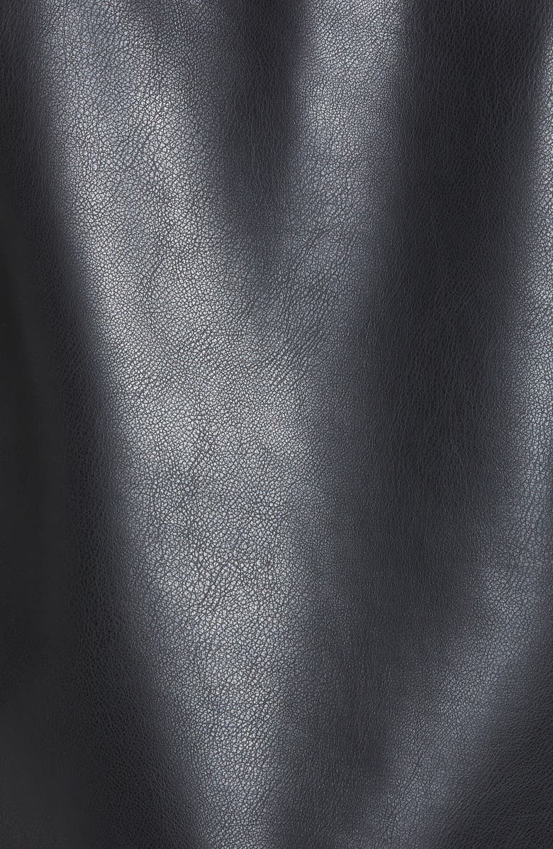 BLANKNYC Puff Sleeve Faux Leather Crop Jacket, Alternate, color,