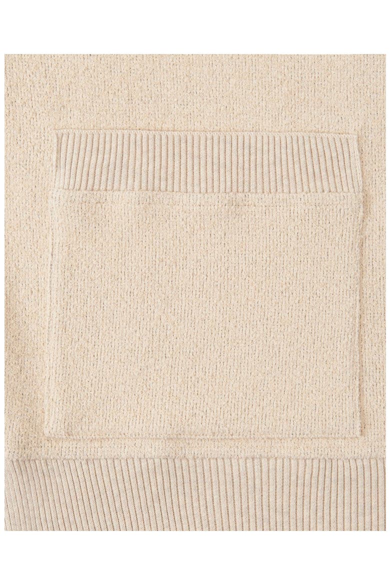 Colette Cotton Sweatshirt, Alternate, color, Ecru