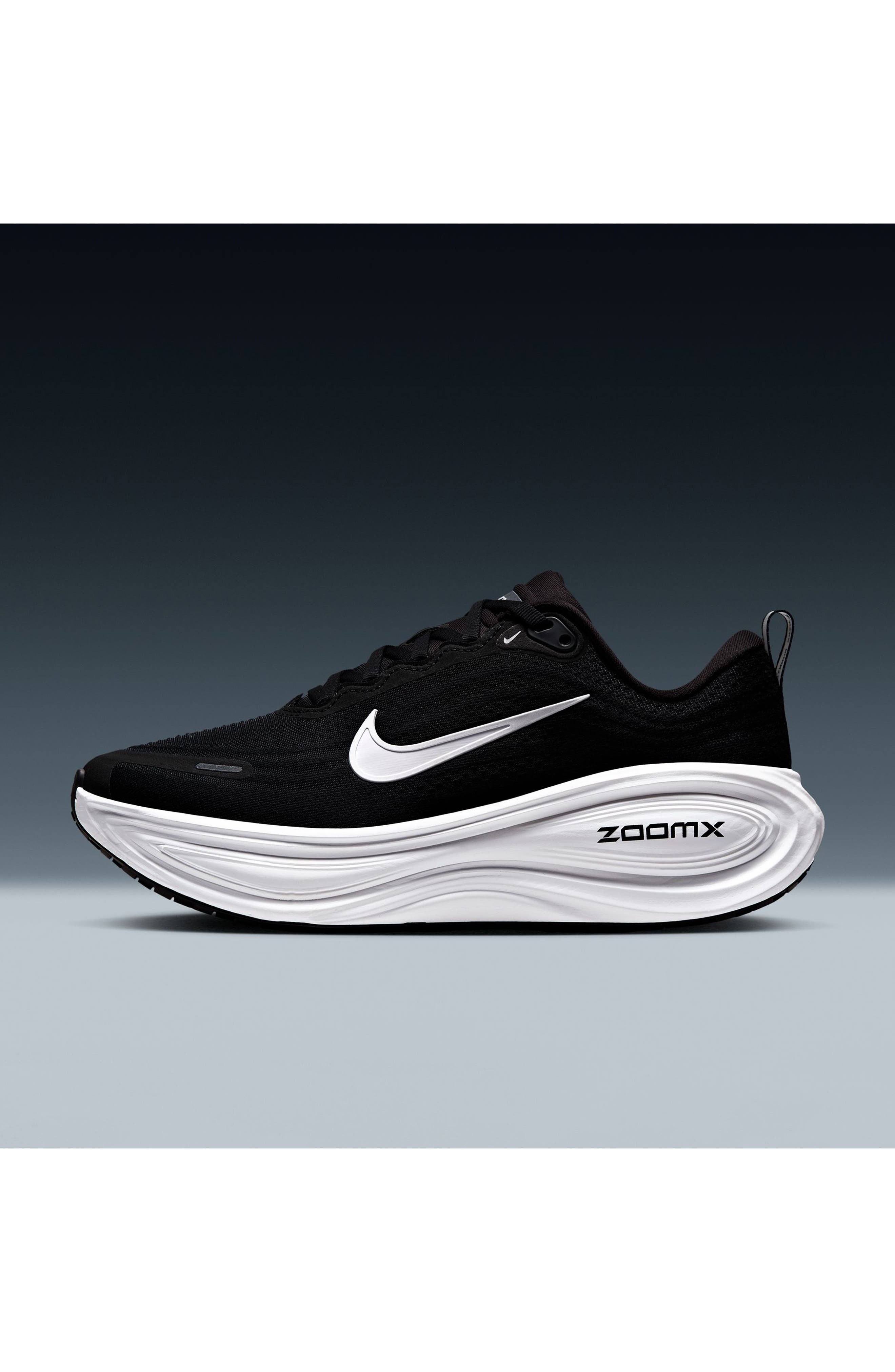 Nike Vomero Plus Running Shoe, Alternate, color, 001 Black/White