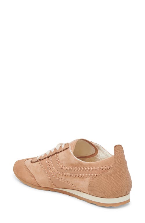 Dolce Vita Delaney Sneaker In Toffee Nubuck