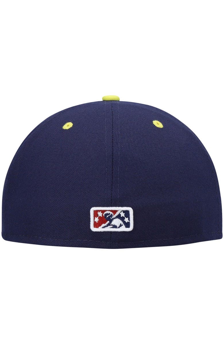 New Era Men's New Era Navy/Light Blue Cabritos Maldichos de South Bend Copa De La Diversion 59FIFTY Fitted Hat, Alternate, color, 