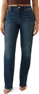 True Religion Sarah High Waist Straight Leg Jeans
