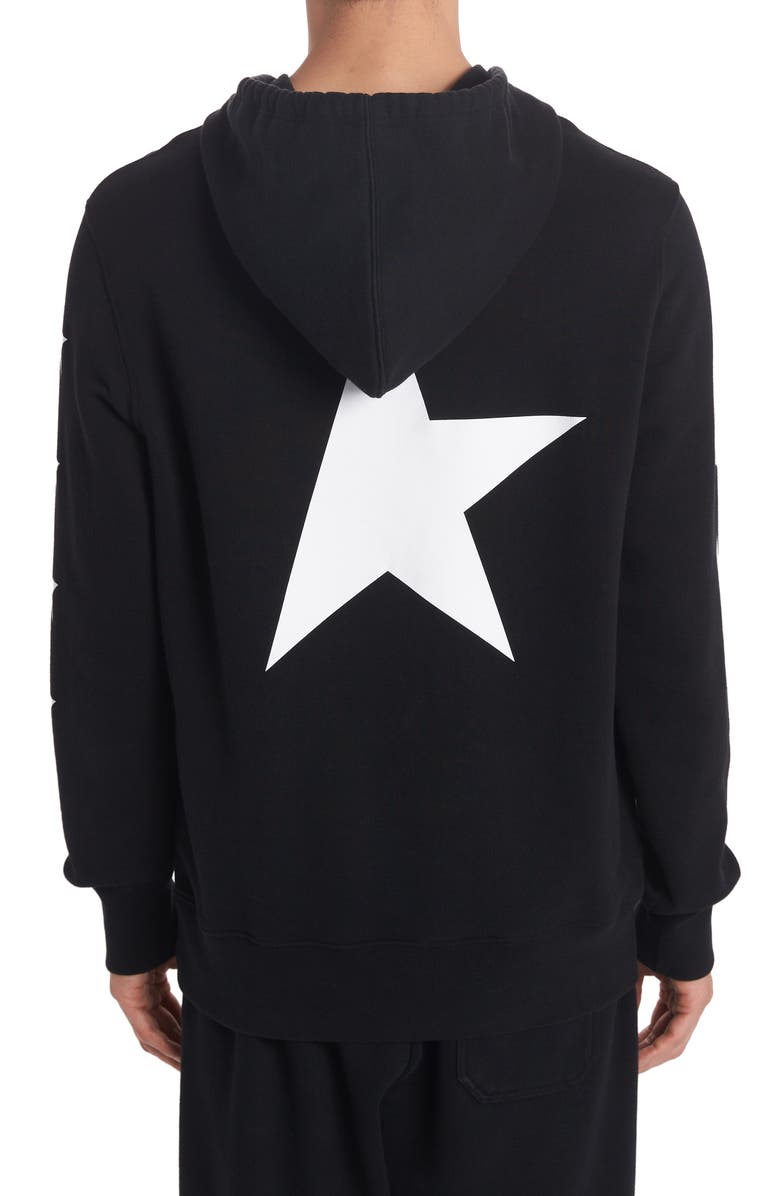 Golden Goose Star Graphic Hoodie, Alternate, color, 
