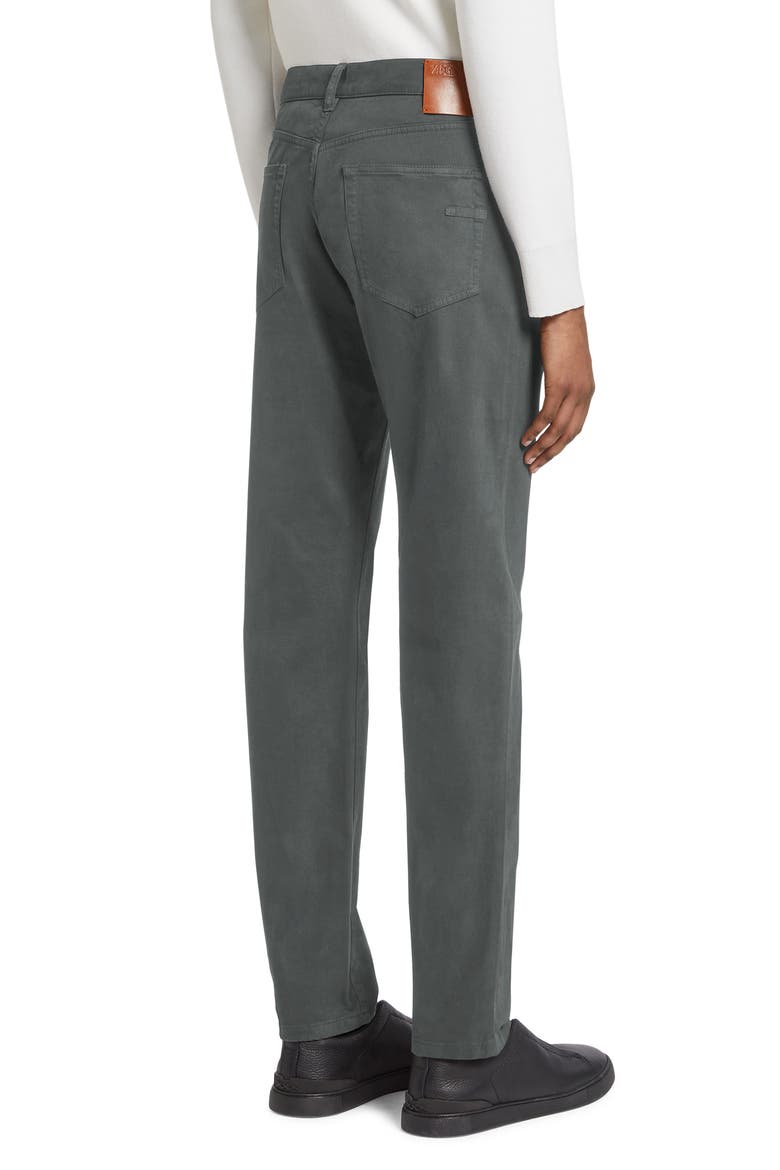 City Fit Stretch Cotton Pants, Alternate, color, GREY