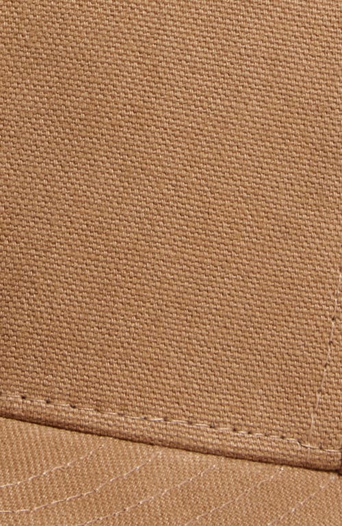 Amiri Ma Cotton Canvas Baseball Cap In Brown