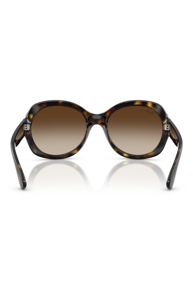 57mm Round Sunglasses, Alternate, color, HAVANA