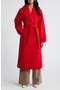 Double Breasted Belted Coat