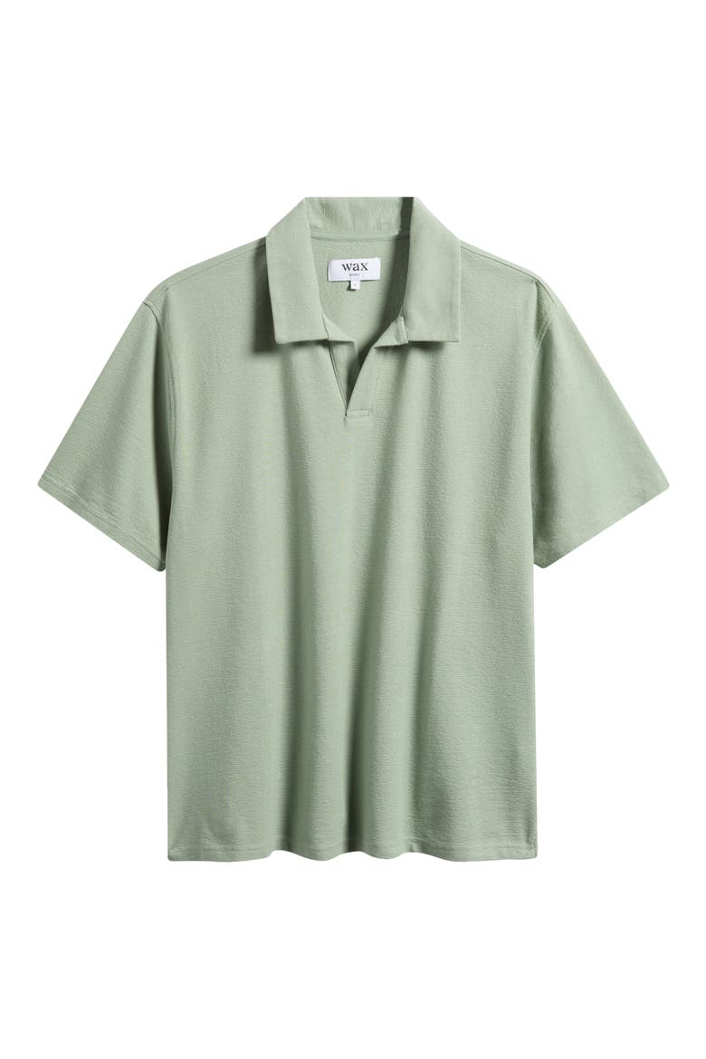 Atwood Johnny Collar Polo, Main, color, SAGE