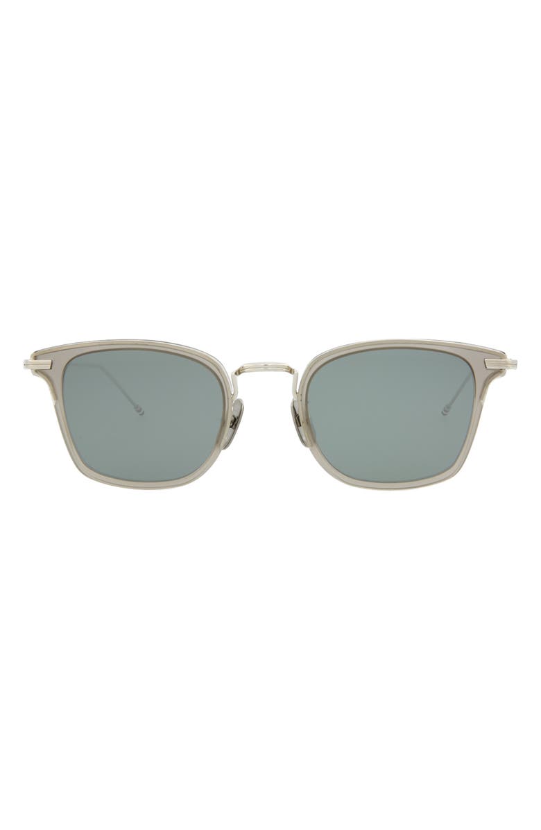 Thom Browne 49mm Square Sunglasses, Main, color, 