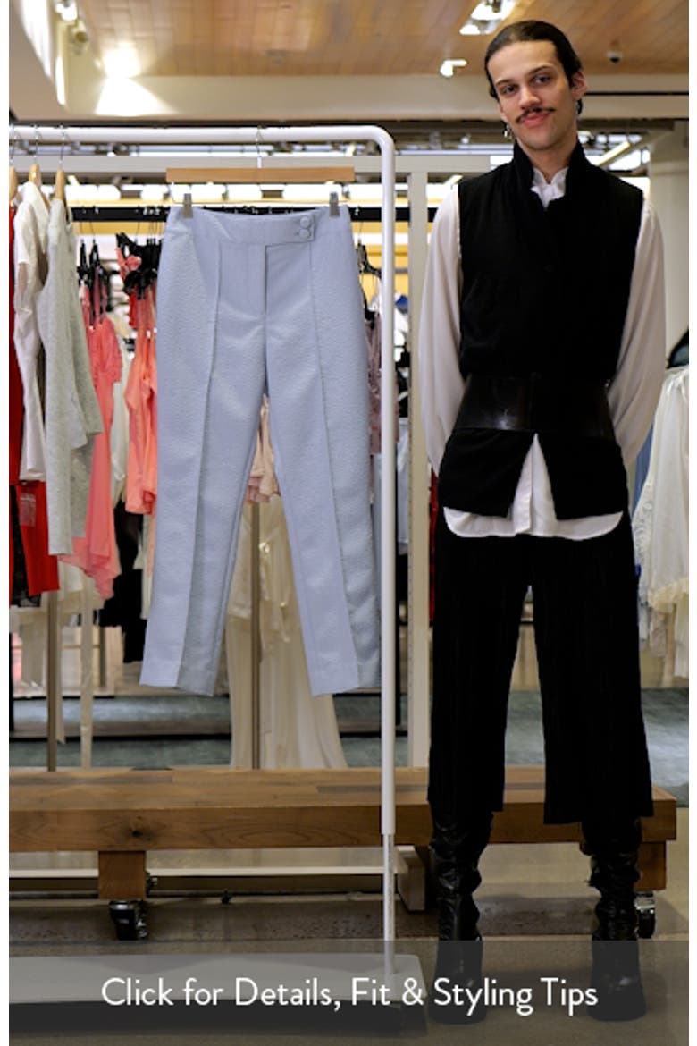 Dell Pintuck Textured Crop Pants video