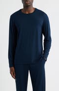Daniel Buchler Long Sleeve Modal & Silk Pajama Top