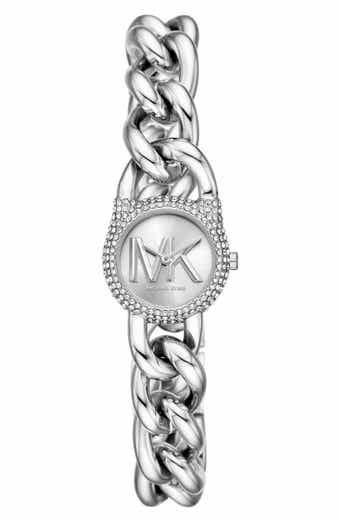 Michael Kors Two-Hand Stainless Steel Bracelet Watch
