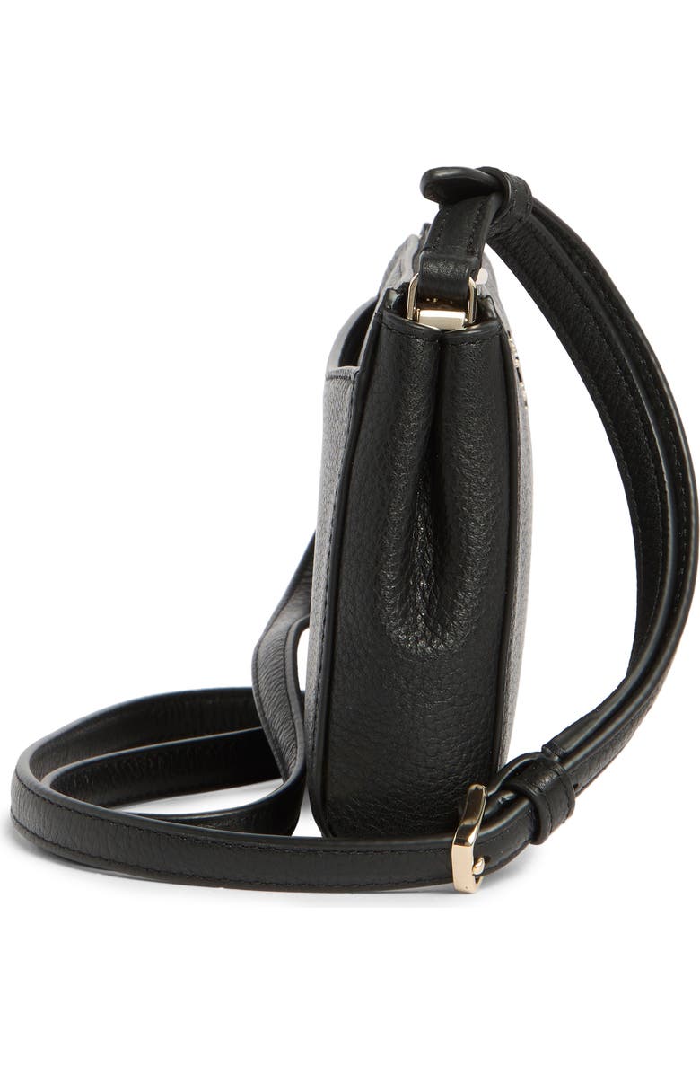 Kate Spade New York leila mini crossbody bag, Alternate, color, Black