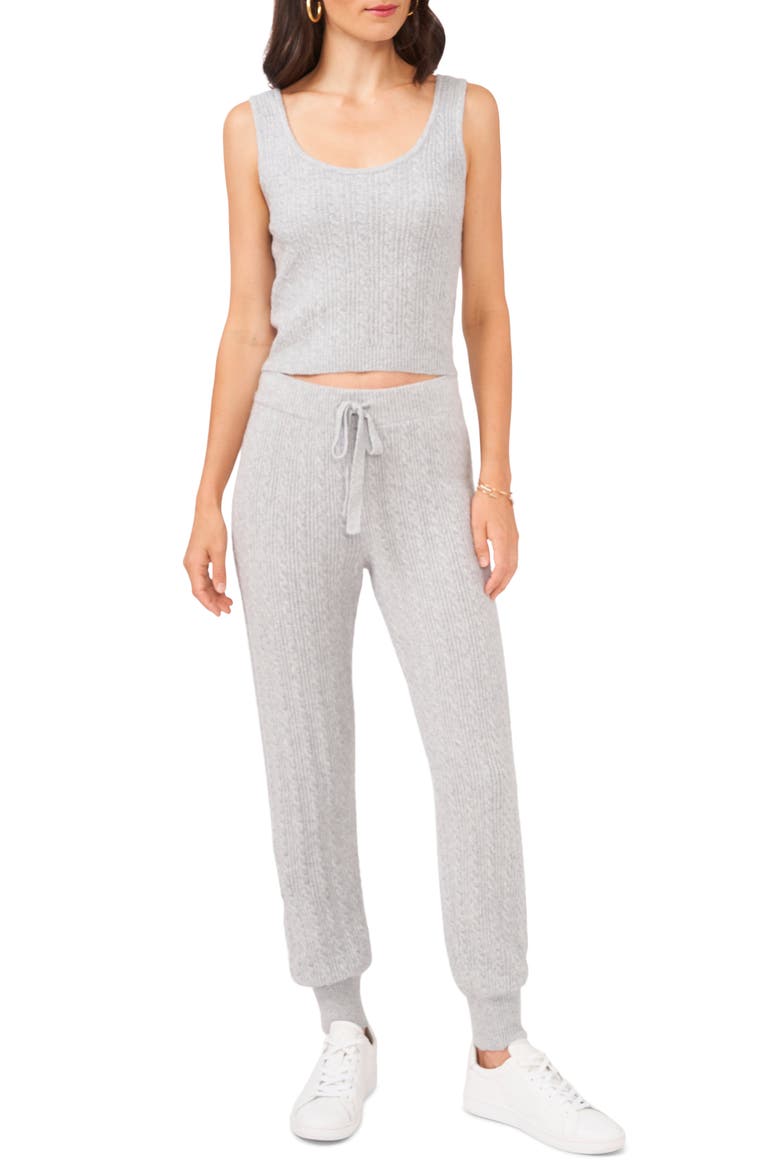 Scoop Neck Sweater Tank, Alternate, color, SILVER HEATHER