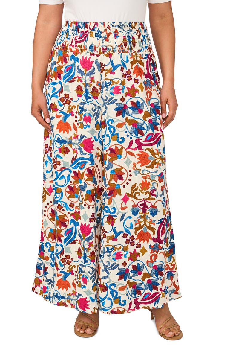 Wide Leg Pants, Alternate, color, ORANGE FIZZ