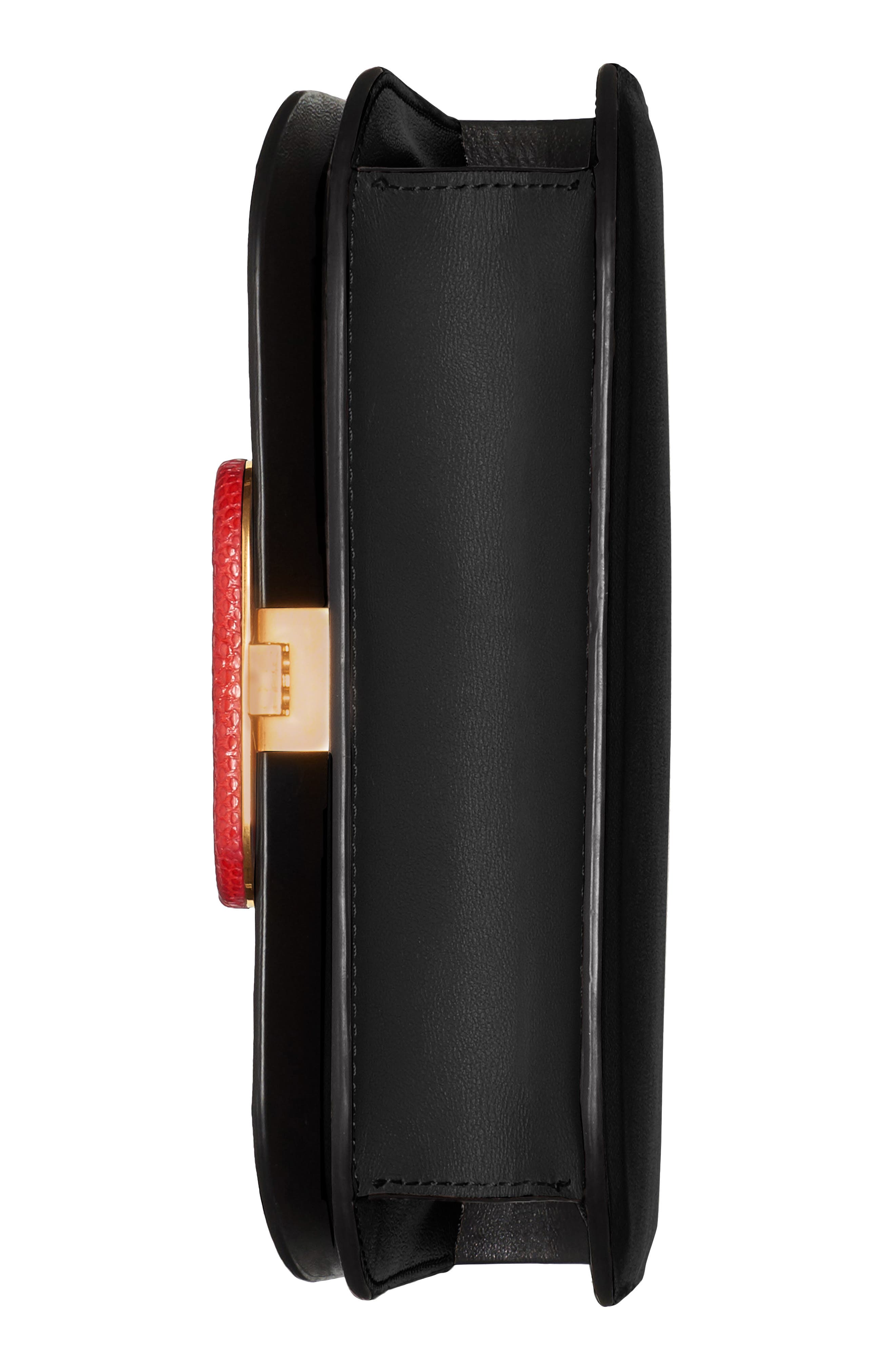 Valentino Garavani Small VLock Chain Calfskin Shoulder Bag, Alternate, color, 