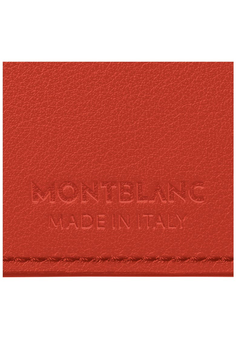 Soft Leather Card Case, Alternate, color, CORAL COLOR
