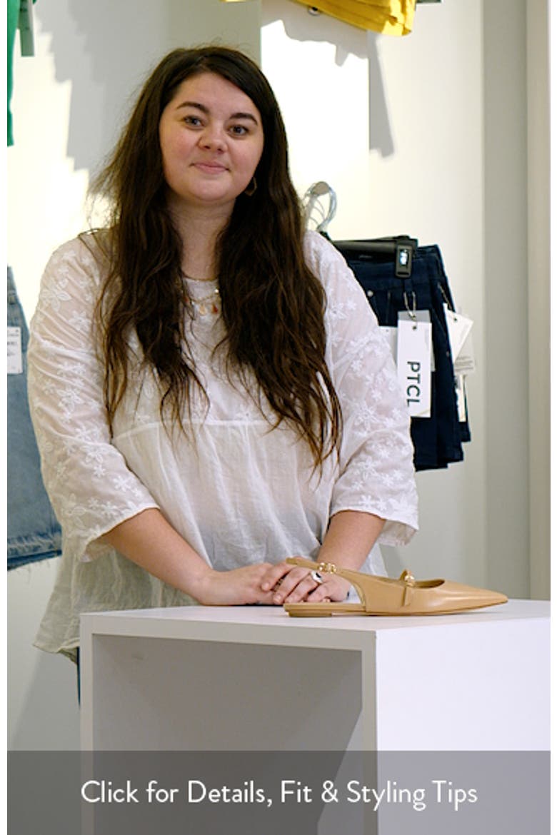 Emilia Mary Jane Slingback Flat video