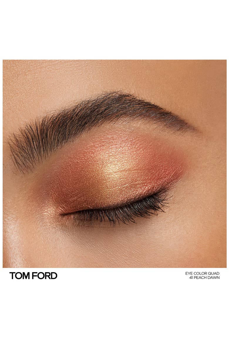 Eye Color Quad Eyeshadow Palette, Alternate, color, PEACH DAWN