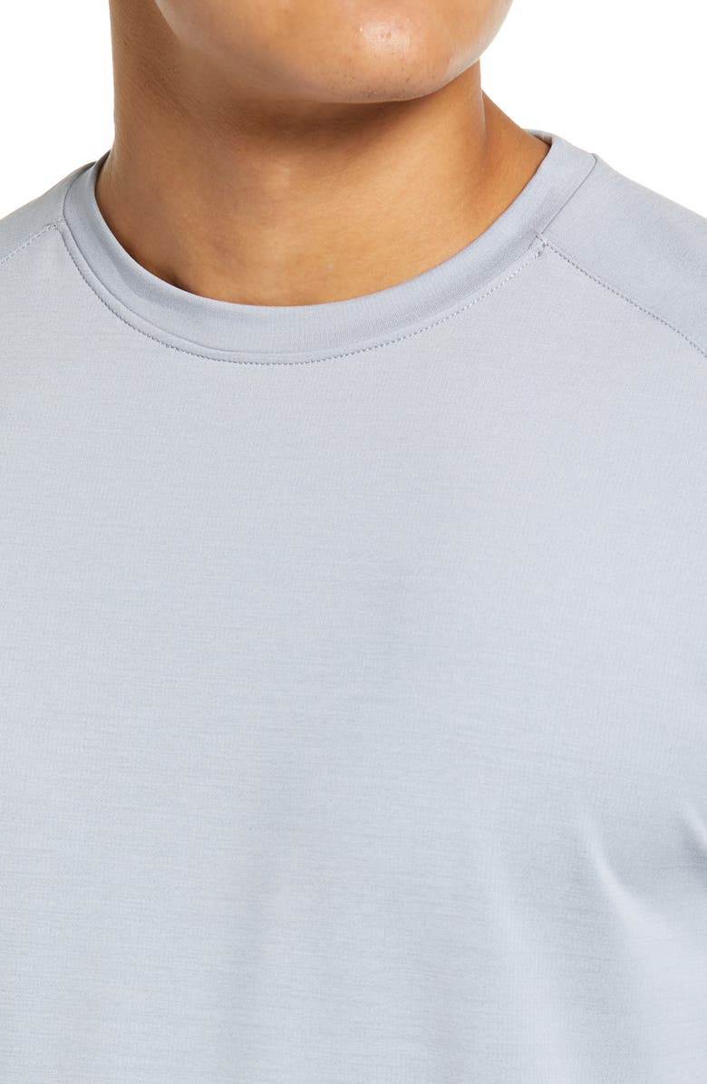 Peter Millar Cradle Crewneck Long Sleeve Performance Shirt, Alternate, color, 