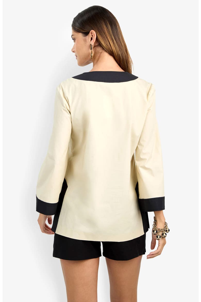 Dametria Top, Alternate, color, Almond