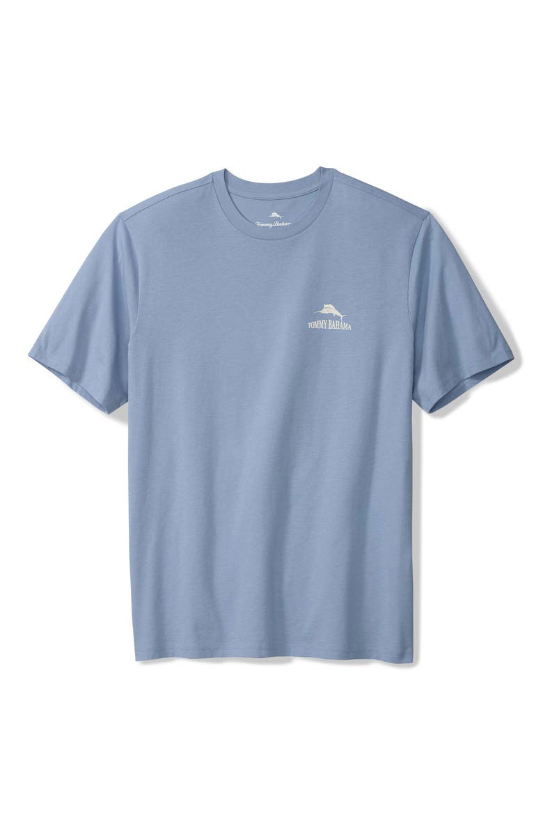 Plays at Thirst Graphic T-Shirt, Main, color, LAKEWATER