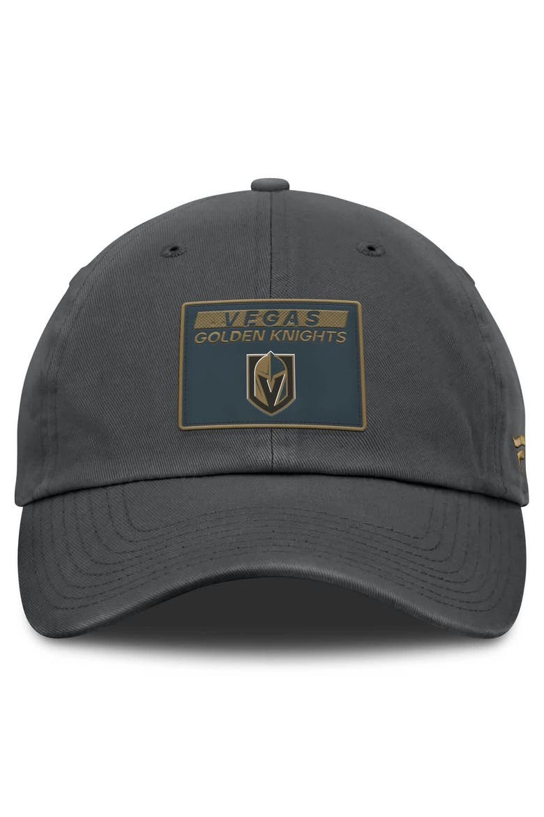 Women's Fanatics Gray Vegas Golden Knights Authentic Pro Rink Adjustable Hat, Alternate, color, Gray