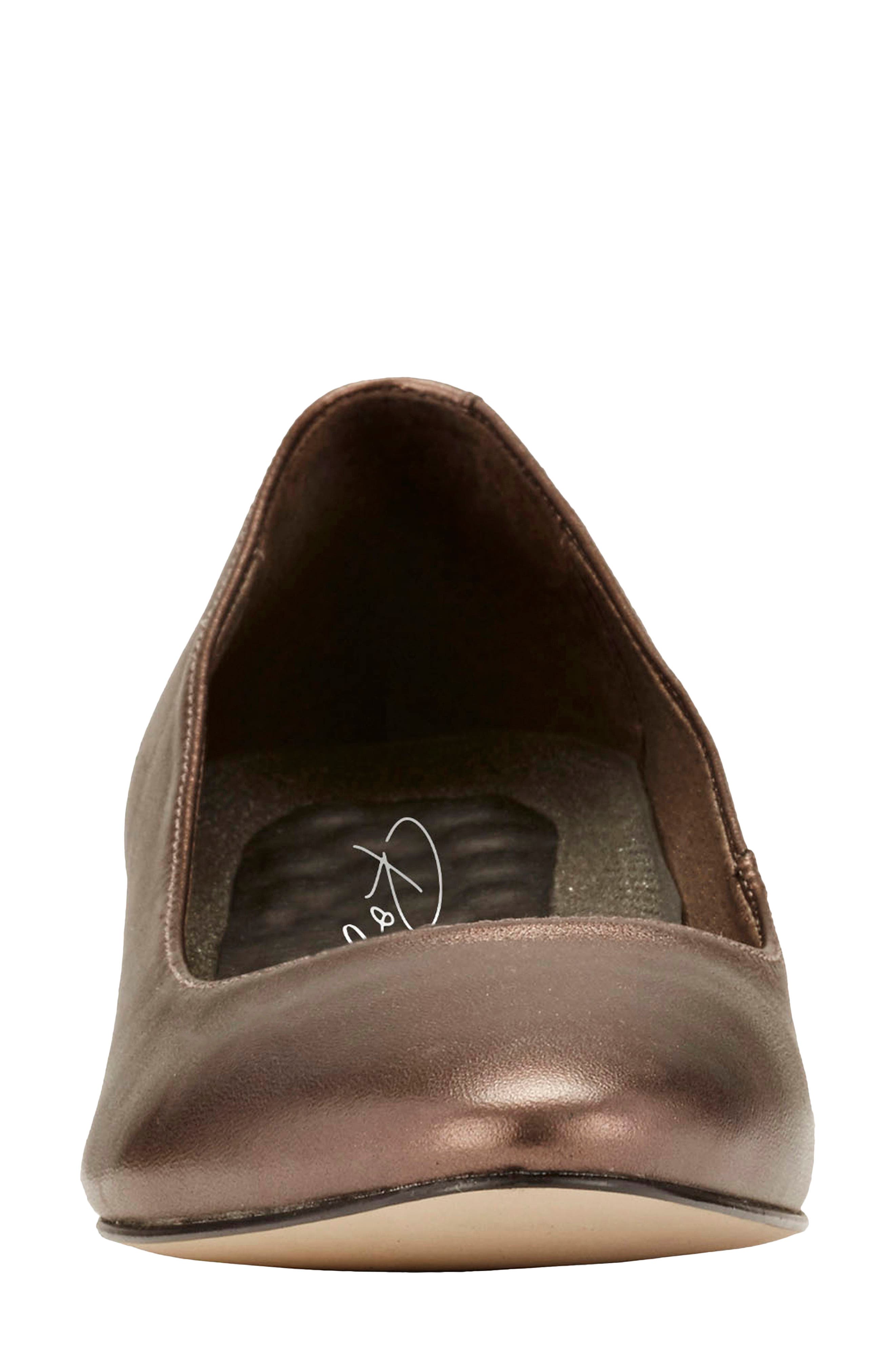 Heidi II Pump, Alternate, color, BRONZE LEATHER