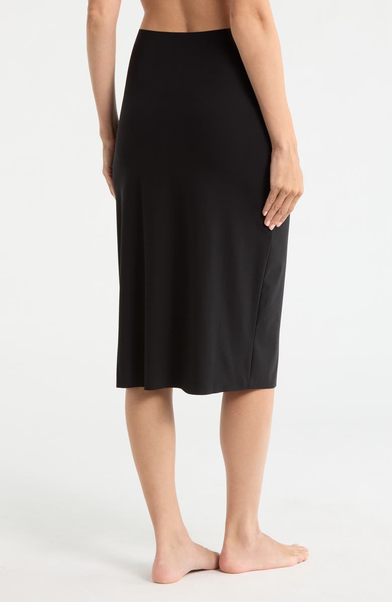 Nordstrom Invisible Edge Slip Skirt, Alternate, color, Black