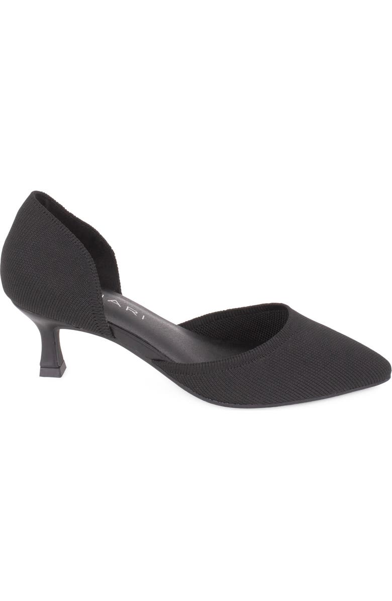 Tahari Moreno Half d'Orsay Pump, Alternate, color, Black