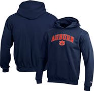 Champion Youth Champion Navy Auburn Tigers Campus Pullover Hoodie