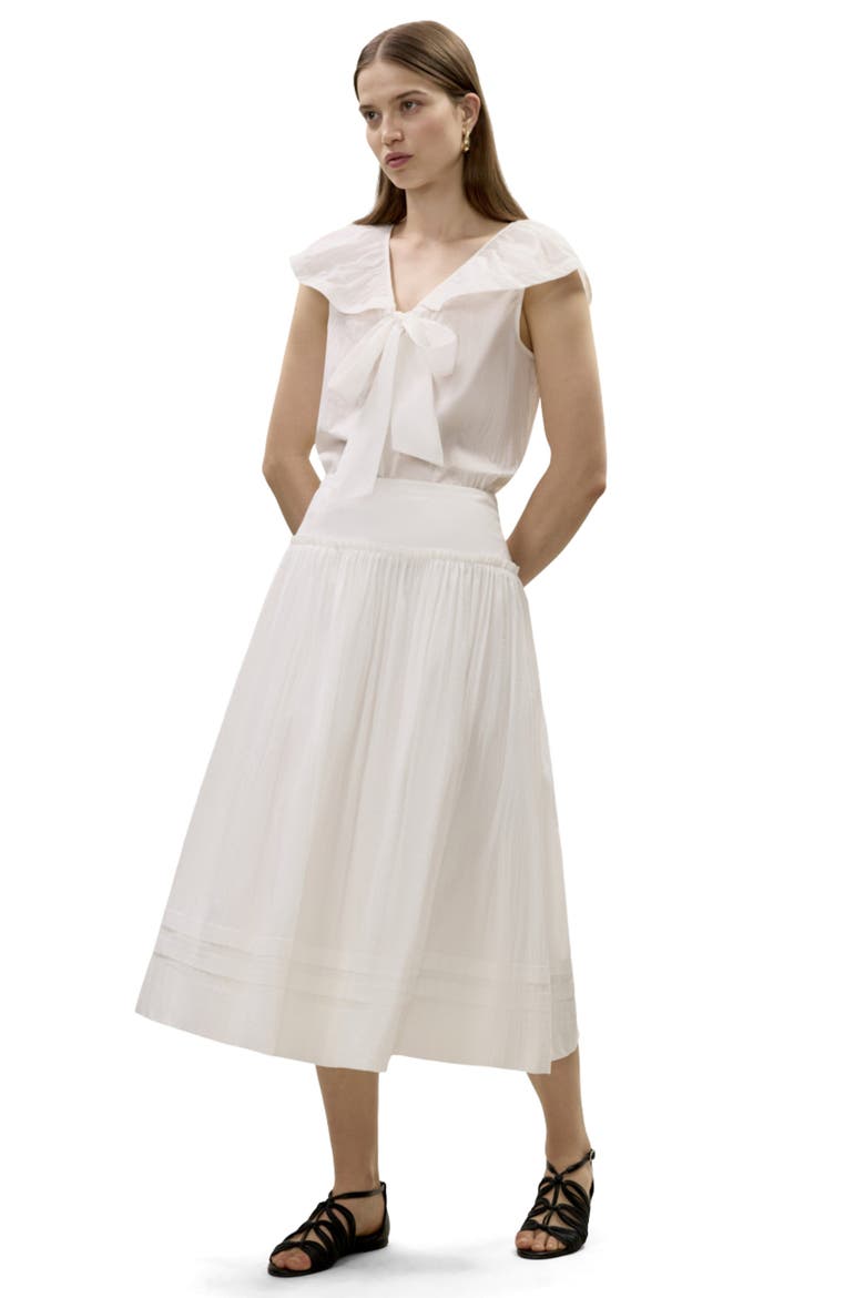 Marietta Skirt, Alternate, color, Milk
