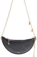 Chloé Mini Icons Leather Half Moon Crossbody Bag