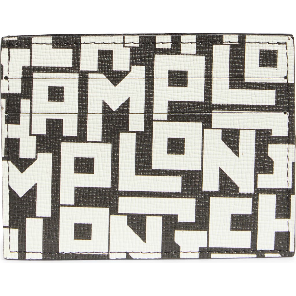 Longchamp Logo Print Cardholder In Multi