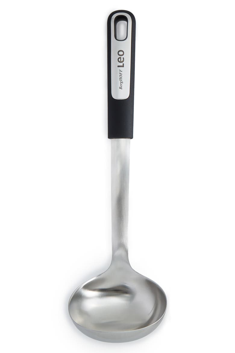 Soup Ladle, Main, color, BLACK