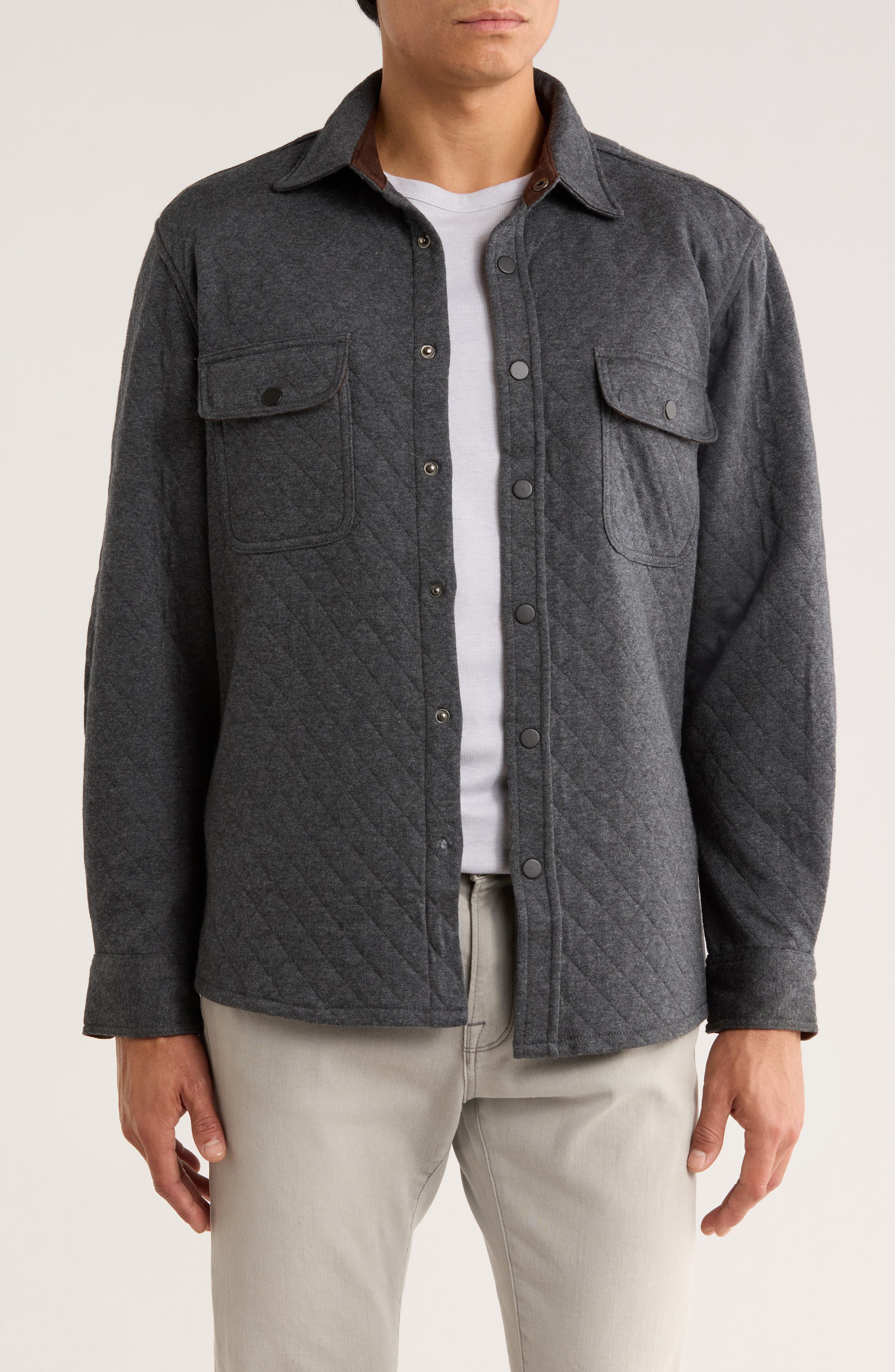 Vintage 1946 Quilted Shirt Jacket