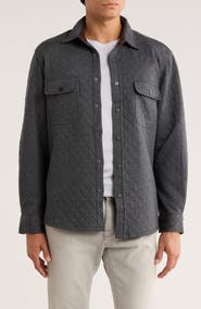 Vintage 1946 Quilted Shirt Jacket