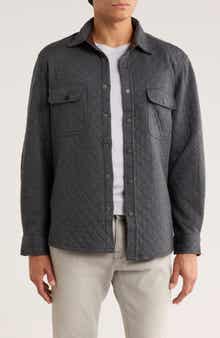 Vintage 1946 Quilted Shirt Jacket