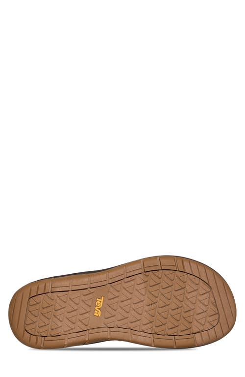 Teva Hurricane Flip Flop In Archive Ladder Bison